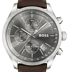 OPORTUNIDAD: BOSS Reloj Cronógrafo de Cuarzo para hombre Colleción Grand Prix con Correa en piel o en Acero inoxidable con descuento