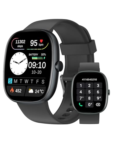 OPORTUNIDAD: HUAKUA Reloj Inteligente Hombre Mujer con Llamadas 5.3, Smartwatch Deportivo 3ATM Impermeable con 113 Modos Deportivos, Monitor de Pulsómetro, Sueño y SpO2, Reloj Digital con descuento