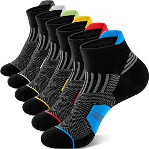 ¡GRAN PRECIO! Niofind Calcetines Tobilleros de Algodon para Hombre Mujer, Calcetines Cortos Transpirables, para Deporte, Running, Ciclismo, 6 Pares 43-46 al mejor precio