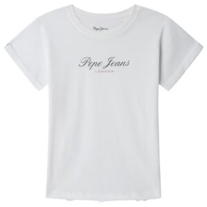 PROMOCIÓN: Pepe Jeans Genesis Camiseta, Blanco , 12 años para Niñas al mejor precio
