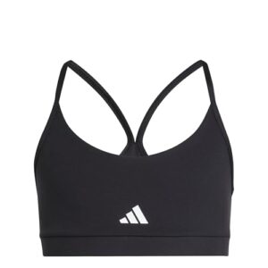 OPORTUNIDAD: adidas Niñas Train Essentials Soft Touch Bra, Black/White, 11-12 Years