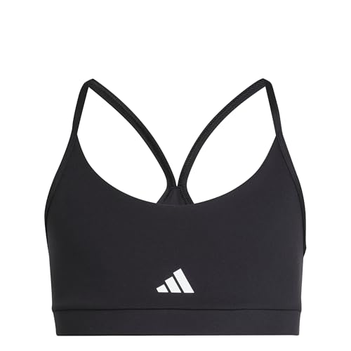 OPORTUNIDAD: adidas Niñas Train Essentials Soft Touch Bra, Black/White, 11-12 Years