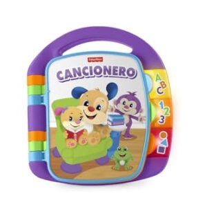 TOP VENTAS: Fisher-Price Ríe y Aprende Libro Interactivo de Aprendizaje Cancionero, Juguete con Luces y Sonidos para bebé +6 Meses, versión español con oferta