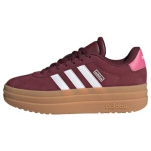 REBAJADO: adidas Unisex niños VL Court Bold Junior Shoes, Shadow Red/Cloud White/Pink Fusion, 36 EU al mejor precio