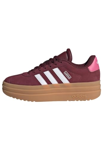 REBAJADO: adidas Unisex niños VL Court Bold Junior Shoes, Shadow Red/Cloud White/Pink Fusion, 36 EU al mejor precio