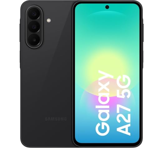 REBAJADO: Samsung Galaxy A27 5G 128GB Teléfono Móvi con IA, Negro, Garantía 3+1 Años