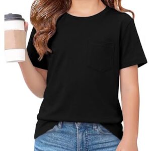 CHOLLO: Leversic Camiseta para Niña Verano Manga Corta Básica Top al mejor precio