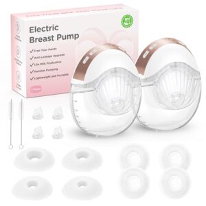 ¡GRAN PRECIO! Haokoo Sacaleches Electricos Manos Libres, Discreto Extractor Leche Materna en promoción