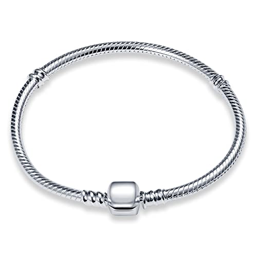 TOP VENTAS: KUNSIR Joyería Pulsera de Mujer plata 925 Compatible con Abalorios, Serpiente Pulsera Compatible con Pandora Abalorios,Los Mejores Regalos para Chicas | Oferta Amazon