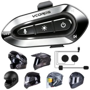 PROMOCIÓN: VCOROS Auriculares Casco Moto VR2 Manos Libres Moto 5.4 con oferta