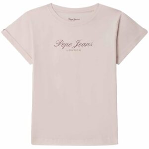 CHOLLO: Pepe Jeans Camiseta Genesis para niña, Rosa , Talla 6 en promoción