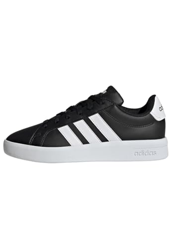 ¡GRAN PRECIO! adidas Unisex niños Grand Court 3.0 Junior Shoes, Core Black/FTWR White/FTWR White, 38 EU