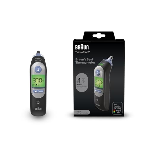 OFERTA: Braun ThermoScan 7 Termómetro de oído | Tecnología Age Precision | Negro con oferta