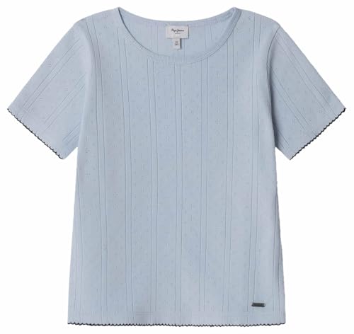 TOP VENTAS: Pepe Jeans Camiseta GIANELLA para niña, Azul , 10 con descuento