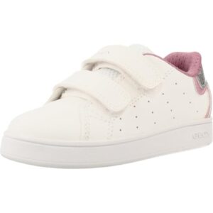OPORTUNIDAD: Geox B Eclyper Girl, Zapatillas Niñas, Rosa Blanca, 25 EU al mejor precio