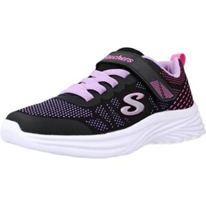 OPORTUNIDAD: Skechers DREAMY DANCER RADIANT ROGUE, Zapatillas para Niñas, Black & Lavender Mesh/Multi Trim, 34 EU en promoción