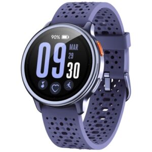 CHOLLO: Reloj Inteligente Mujer 1.27″ Smartwatch Mujer Redondo 2 Correas, Monitor de Sueño Funciones de Salud y Fitness 120+ Modos Deportivos 3ATM Impermeable para iPhone/Samsung/Android Morado | Oferta Amazon