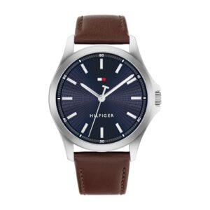 CHOLLO: Tommy Hilfiger Reloj con Movimiento de Cuarzo de Tres Manecillas para Hombre con Correa de Cuearrón – 1710669 | Oferta Amazon
