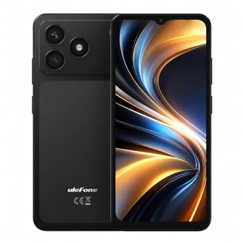 PROMOCIÓN: Ulefone Armor Note 23 Teléfono Móvil Android 16, 20GB+32GB/2TB, 6.56" 90Hz Pantalla, 4G Dual SIM Moviles Baratos, 5000mAh, 3.5mm/Face ID/3 Ranuras para SIM/8MP+5MP, 3 Años de Garantía, Negro en promoción