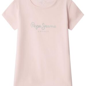 OFERTA: Pepe Jeans Hana Glitter N Camiseta para niña, Rosa , 4