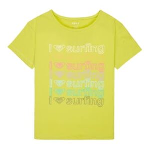 OPORTUNIDAD: Roxy Lilyregular Night Vintage – Camiseta de Manga Corta – Chicas 4-16 – Verde. | Oferta Amazon