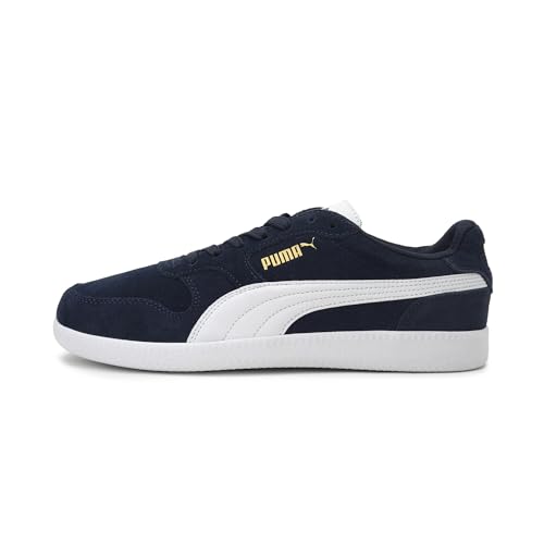 ¡GRAN PRECIO! PUMA Unisex Icra Trainer SD Low Top Sneaker, Peacoat-Puma White, 44.5 EU con descuento