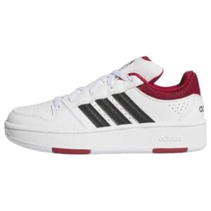 CHOLLO: adidas Unisex niños Hoops Classic Shoes, FTWR White/Team Victory Red/Core Black, 29 EU con oferta