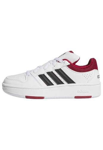 CHOLLO: adidas Unisex niños Hoops Classic Shoes, FTWR White/Team Victory Red/Core Black, 29 EU con oferta