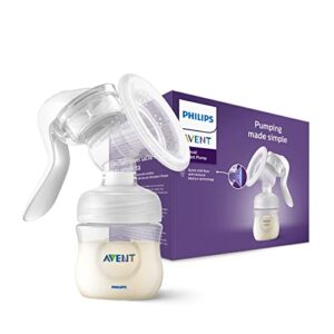 REBAJADO: Philips Avent Extractor de leche manual: sacaleches sin BPA, extracción sencilla con una sola mano rebajado hoy