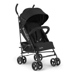 DESCUENTO: KikkaBoo BEETLE Silla de Paseo, Carrito Bebé hasta 22 kg, Plegado, Ligero, Compacto, Negro con descuento