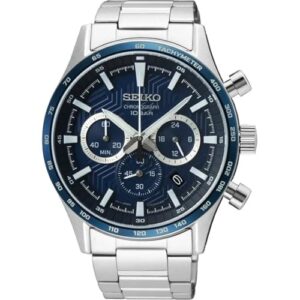 Seiko SSB445P1 Reloj de Cuarzo Analógico Hombre Azul rebajado hoy