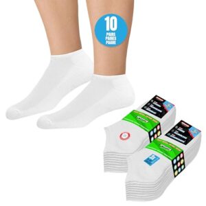 DESCUENTO: SOXCO 10 Pares Calcetines Tobilleros Mujer Hombre Verano Calcetines Cortos Bajos, paquete de 10 al mejor precio