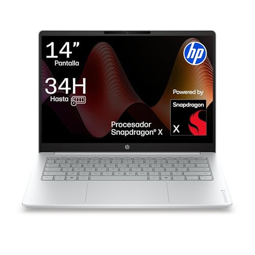 ¡GRAN PRECIO! HP OmniBook 3 Ordenador Portátil, 14" WUXGA, Snapdragon X, 16GB, 512GB rebajado hoy
