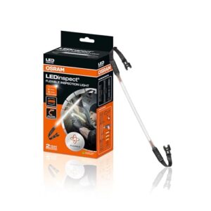 REBAJADO: OS LEDInspect FLEXIBLE INSPECTION LIGHT, luz de inspección LED recargable, 6000K, luminosidad hasta 1000lm, correas elásticas extraíbles