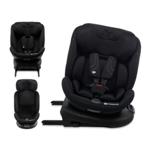 OPORTUNIDAD: Kinderkraft XPEDITION 3 I-Size 40-150 cm, Silla coche bebé, para niños, Asiento giratorio 360º, Isofix base, Ajuste de la reclinación del respaldo, Protección lateral, Grupo 0+/1/2/3, 0-36 kg, Negro con oferta