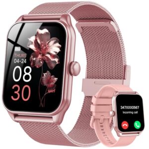 OPORTUNIDAD: taopodo Reloj Inteligente Mujer, 1.83″ Smartwatch Mujer con Llamadas, IP68 Impermeable, 120+ Modos Deportivos con HD Pantalla Táctil, Podómetro, Monitor de Sueño, para Android iOS rebajado hoy